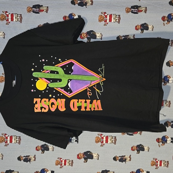 VTG 90S WILD ROSE ON TOUR 91 CINDY OWEN SCEEEN STARS XL - Picture 4 of 10